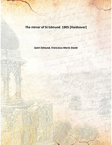 Imagen de archivo de The mirror of St Edmund [HARDCOVER] a la venta por Books Puddle