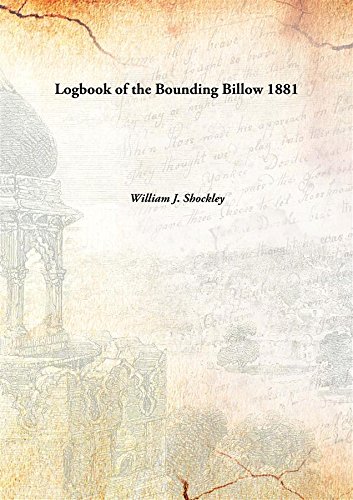 Imagen de archivo de Logbook of the Bounding Billow [HARDCOVER] a la venta por Books Puddle