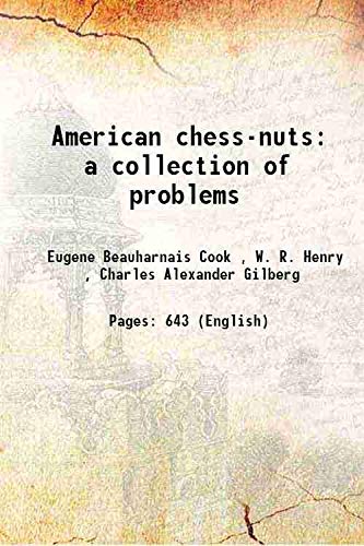 Imagen de archivo de American chess-nutsa collection of problems a la venta por Books Puddle