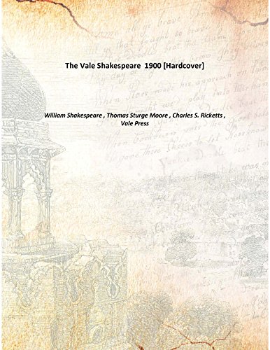 Beispielbild fr The Vale Shakespeare [HARDCOVER] zum Verkauf von Books Puddle