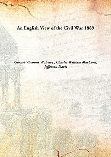 Beispielbild fr An English View of the Civil War [HARDCOVER] zum Verkauf von Books Puddle