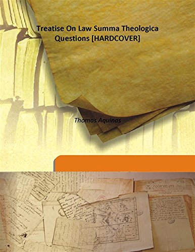 Stock image for Treatise On Law Summa Theologica Questions [HARDCOVER] for sale by Books Puddle