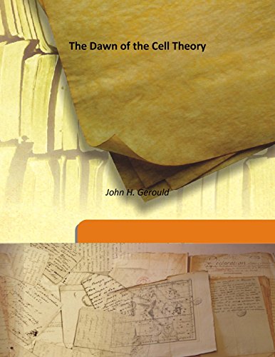 Stock image for The Dawn of the Cell Theory [HARDCOVER] for sale by Books Puddle