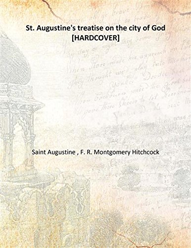 Beispielbild fr St. Augustine's treatise on the city of God [HARDCOVER] zum Verkauf von Books Puddle