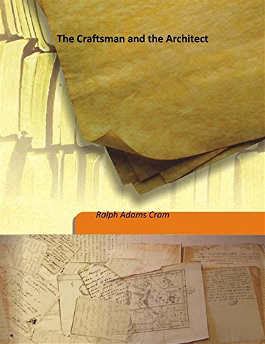 Beispielbild fr The Craftsman and the Architect [HARDCOVER] zum Verkauf von Books Puddle