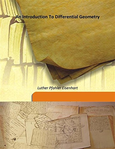 Imagen de archivo de An Introduction To Differential Geometry [HARDCOVER] a la venta por Books Puddle