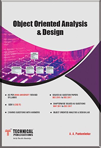 9789333202060: Object Oriented Analysis and Design for ANNA University