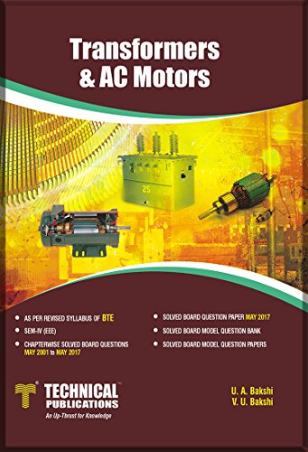 Stock image for Transformers & AC Motors : As Per Syllabus of BTE (SEM.- IV/EEE) PB for sale by dsmbooks