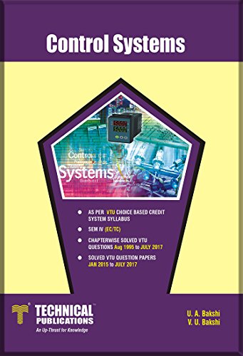 Stock image for Control Systems for VTU (SEM-IV EC/TC Course-2015) for sale by dsmbooks