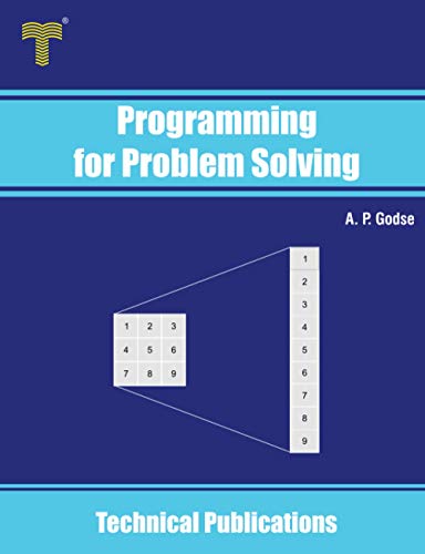 Imagen de archivo de Programming for Problem Solving a la venta por Books Puddle