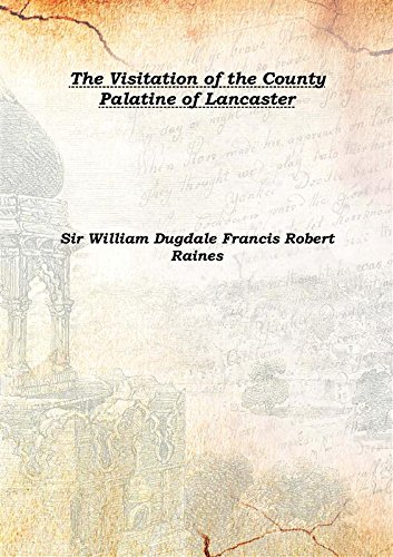 Imagen de archivo de The Visitation of the County Palatine of Lancaster Vol: 88 1873 [Hardcover] a la venta por Books Puddle