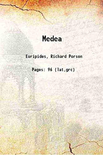 Beispielbild fr Medea 1821 zum Verkauf von Books Puddle