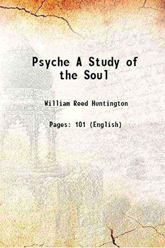 9789333411011: Psyche A Study of the Soul 1899