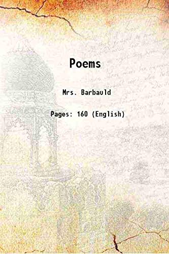 Imagen de archivo de Poems 1792 a la venta por Books Puddle