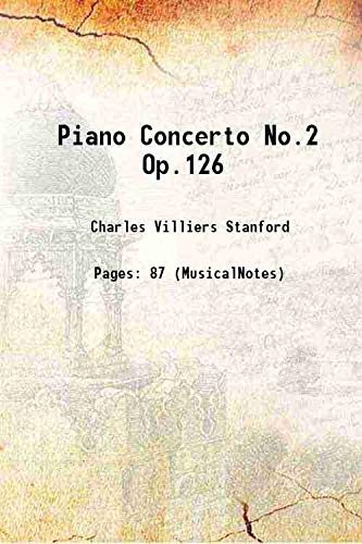 Stock image for Piano Concerto No.2 Op.126 1916 for sale by Books Puddle