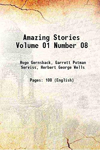Beispielbild fr Amazing Stories Volume 01 Number 08 1926 zum Verkauf von Books Puddle