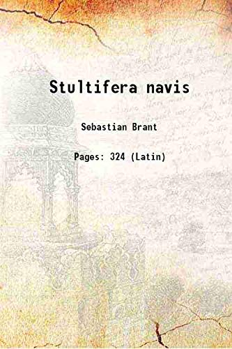 Imagen de archivo de Stultifera navis 1497 a la venta por Books Puddle