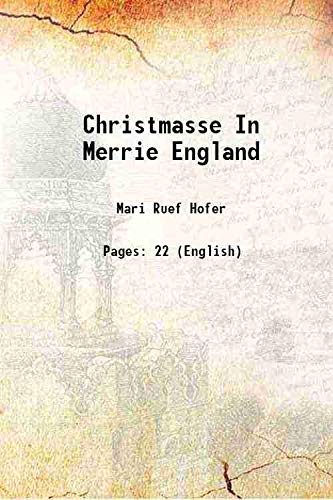 Stock image for Christmasse In Merrie England 1945 for sale by Books Puddle