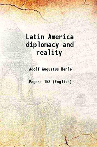Stock image for Latin America diplomacy and reality for sale by Majestic Books