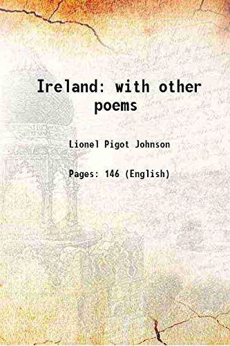 Stock image for Ireland with other poems 1897 for sale by Books Puddle