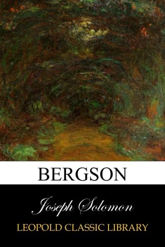 Stock image for Bergson for sale by Books Puddle