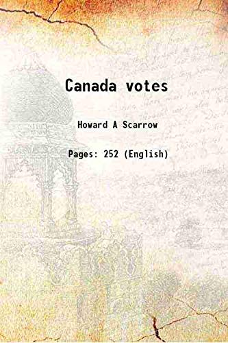 Stock image for Canada votes for sale by Books Puddle