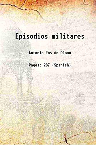 Imagen de archivo de Episodios militares 1884 a la venta por Books Puddle