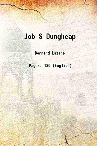 Imagen de archivo de Job S Dungheap 1948 a la venta por Books Puddle