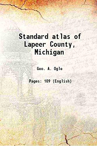 Stock image for Standard atlas of Lapeer County, Michigan 1906 for sale by Books Puddle