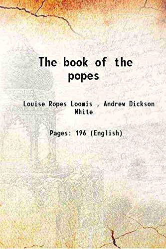 Imagen de archivo de The book of the popes 1916 a la venta por Books Puddle
