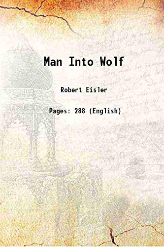 Imagen de archivo de Man Into Wolf a la venta por Books Puddle