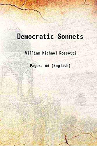 Beispielbild fr Democratic Sonnets 1907 zum Verkauf von Books Puddle