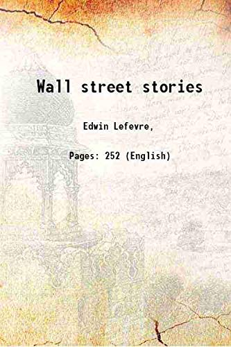 Stock image for Wall street stories 1901 for sale by Books Puddle