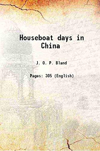 Imagen de archivo de Houseboat days in China 1919 a la venta por Books Puddle