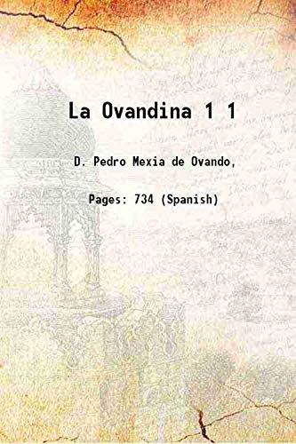 Beispielbild fr La Ovandina Volume 1 1915 zum Verkauf von Books Puddle