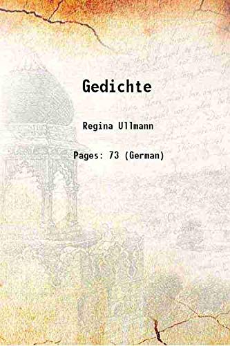 Stock image for Gedichte 1919 for sale by Books Puddle
