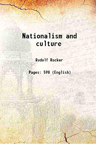 9789333489225: Nationalism and culture 1937