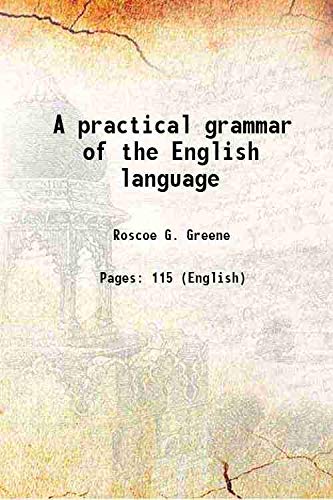 9789333495592: A practical grammar of the English language 1830