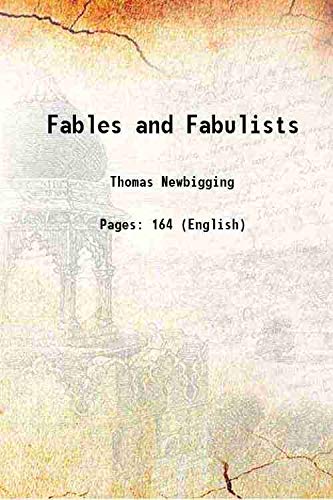 Beispielbild fr Fables and Fabulists 1896 [Hardcover] zum Verkauf von Books Puddle