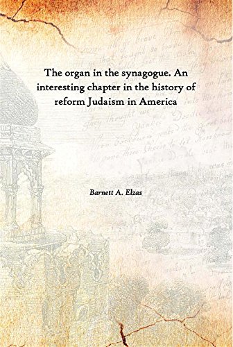 Stock image for The Organ in the Synagogue for sale by Books Puddle