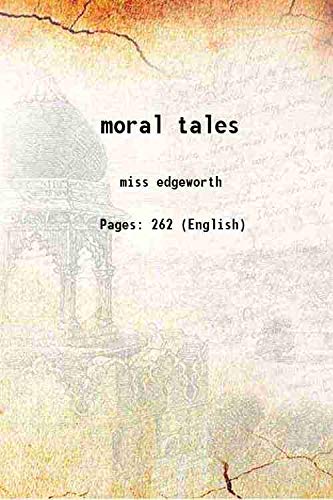 Stock image for Moral Tales 1821 for sale by Books Puddle