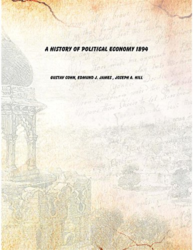 Imagen de archivo de A history of political economy 1894 a la venta por Books Puddle