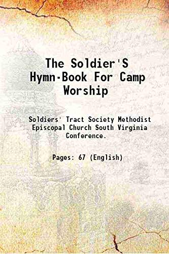 Stock image for The soldier's hymn-book for camp worship 1862 [Hardcover] for sale by Books Puddle
