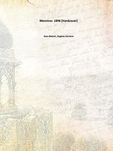 9789333654500: Monstres 1896 [Hardcover]