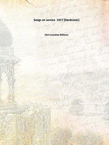 Beispielbild fr Songs on service 1917 zum Verkauf von Books Puddle