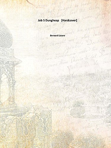 Imagen de archivo de Job S Dungheap [Hardcover] a la venta por Books Puddle