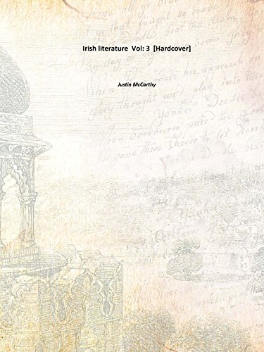 9789333681261: Irish literature Vol: 3 [Hardcover]