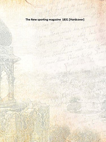 Stock image for The New sporting magazine 1831 for sale by Books Puddle