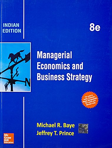 Beispielbild fr Managerial Economics & Business Strategy (8th Edition) [Paperback] zum Verkauf von Better World Books