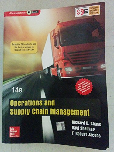 Beispielbild fr Operations and Supply Chain Management 14th International Edition zum Verkauf von ThriftBooks-Atlanta